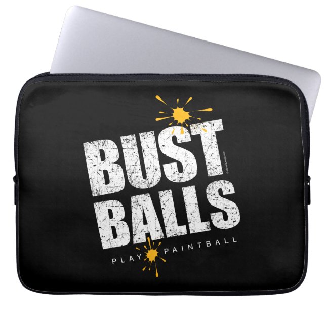 Funda Para Portátil Bolas de bola de pintura (Frente)