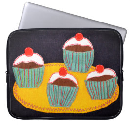 Funda Para Portátil Bollos de cerezo