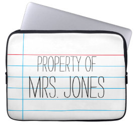 Funda Para Portátil Bolso de computadora electrónico escolar con tema