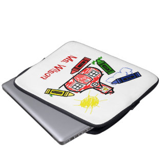 Funda Para Portátil Bolso de la electrónica de la escuela y de los