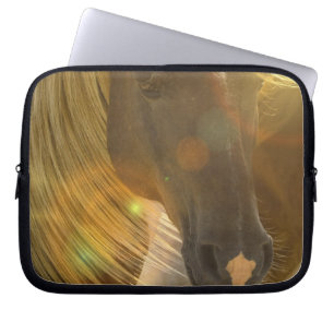 Funda Para Portátil Bolso de la electrónica de la foto de los caballos