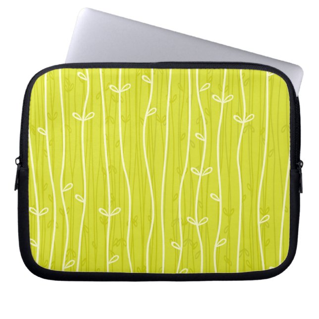 Funda Para Portátil bolso de laptop de hierba (Frente)