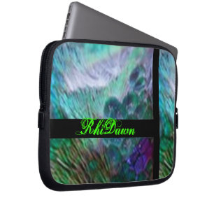 Funda Para Portátil Bolso del ordenador portátil del pavo real