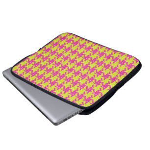 Funda Para Portátil Bolso Pied de Poule Laptop del estallido