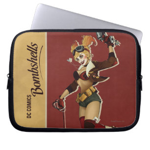 Funda Para Portátil Bombas de Harley Quinn Pinup
