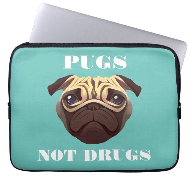 Funda Para Portátil Bombas no drogas (Frente)