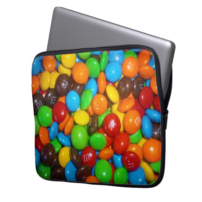Funda Para Portátil Bombón de chocolate, (Anverso izquierdo)