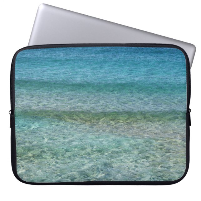 Funda Para Portátil Bonita playa de arena (Frente)