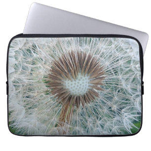 Funda Para Portátil Bonito Dandelion blanco