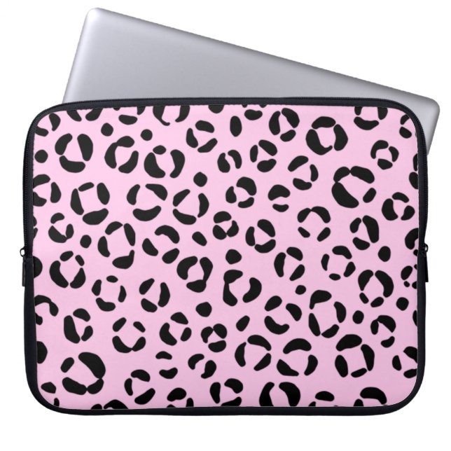 Funda Para Portátil Bonito en la impresión de animales rosados (Frente)