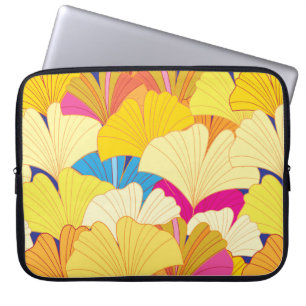 Funda Para Portátil Bonito patrón de cosecha amarilla