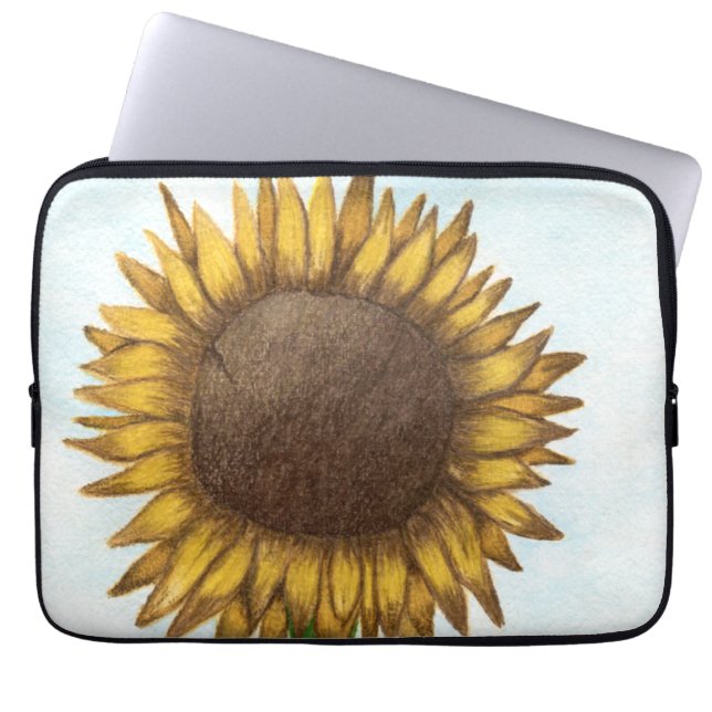 Funda Para Portátil Bonito Sunflower (Frente)