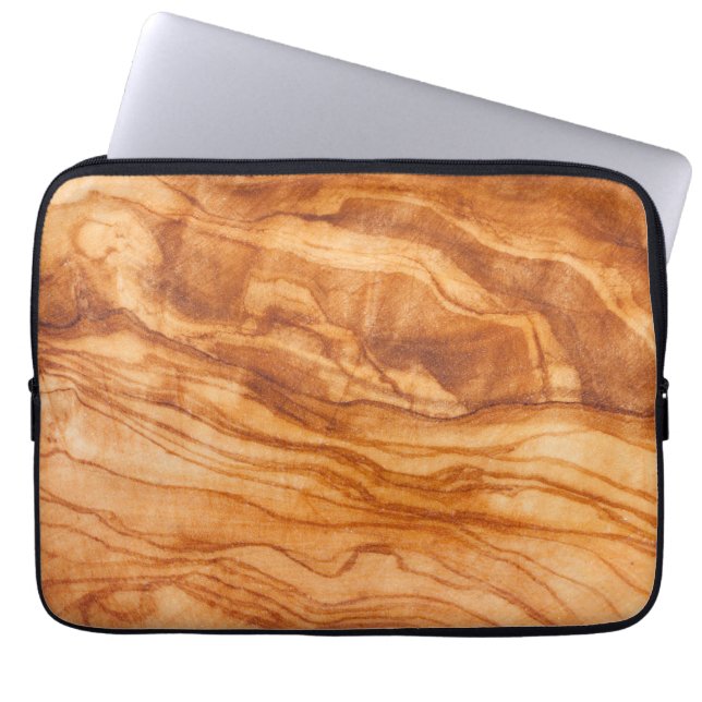 Funda Para Portátil Bonito trozo de madera (Frente)