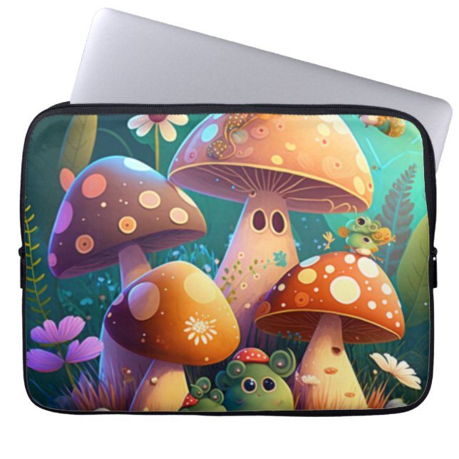 Funda Para Portátil Bonitos y lindos cuartos de bebé (Frente)