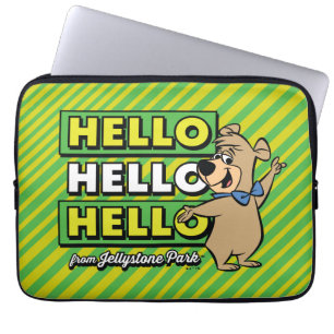 Funda Para Portátil Boo-Boo Bear Hola Hola Desde Jellystone