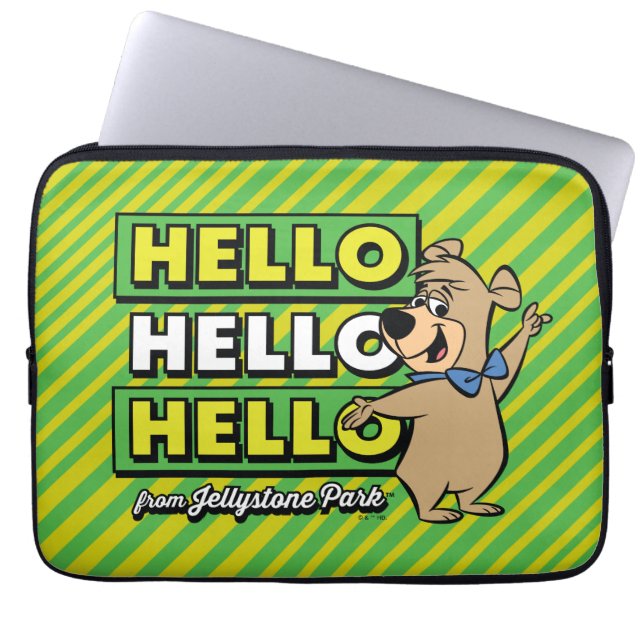 Funda Para Portátil Boo-Boo Bear Hola Hola Desde Jellystone (Frente)