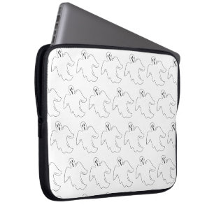 Funda Para Portátil ¡Boo! Fantasma Fiesta de Halloween Fantasma