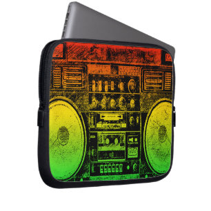 Funda Para Portátil boombox del reggae