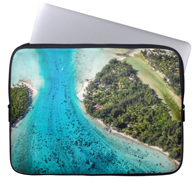 Funda Para Portátil Bora Bora - Camino Al Océano (Frente)