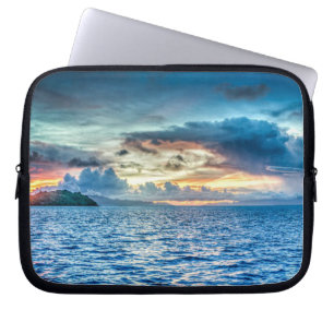 Funda Para Portátil Bora Bora hermosa puesta de sol
