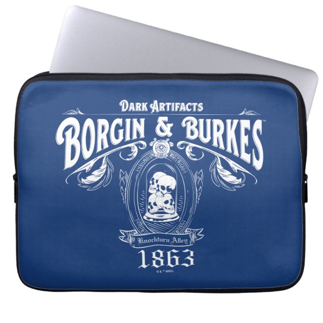 Funda Para Portátil BORGIN & BURKES™ Dark Artifacts Store Gráfico (Frente)