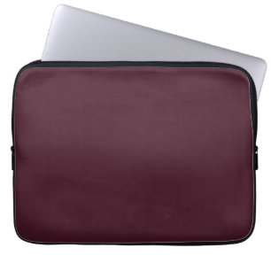 Funda Para Portátil Borgoña de frambuesa, borgoña sólida