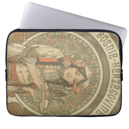 Funda Para Portátil Bosnia y Herzegovina por Alphonse Mucha (1900)