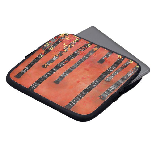 Funda Para Portátil Bosque de árbol Aspen (Superior anverso)