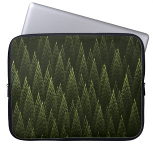 Funda Para Portátil Bosque de Conifer Fractal