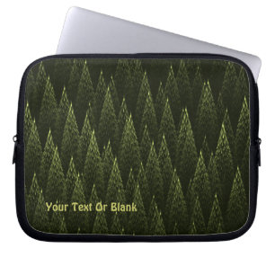 Funda Para Portátil Bosque de Conifer Fractal