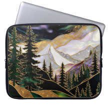 Funda para portátil Bosque de Montaña Paisaje