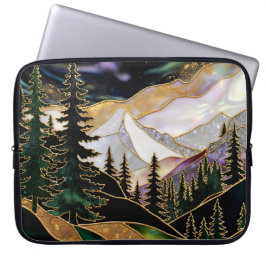 Funda para portátil Bosque de Montaña Paisaje