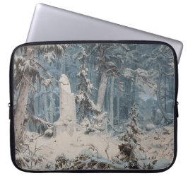 Funda Para Portátil Bosque de nieve (por Andreas Achenbach)