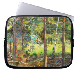 Funda Para Portátil Bosque de pinos