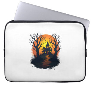 Funda Para Portátil Bosque Embrujado � Camiseta de la Naturaleza de Ha
