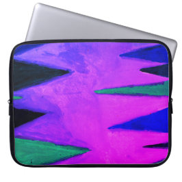 Funda Para Portátil Bosque en la noche