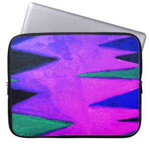 Funda Para Portátil Bosque en la noche