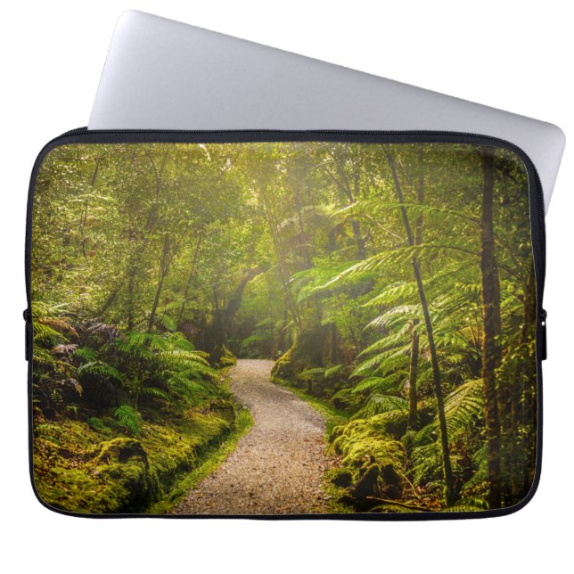 Funda Para Portátil Bosques | Camino al bosque (Frente)