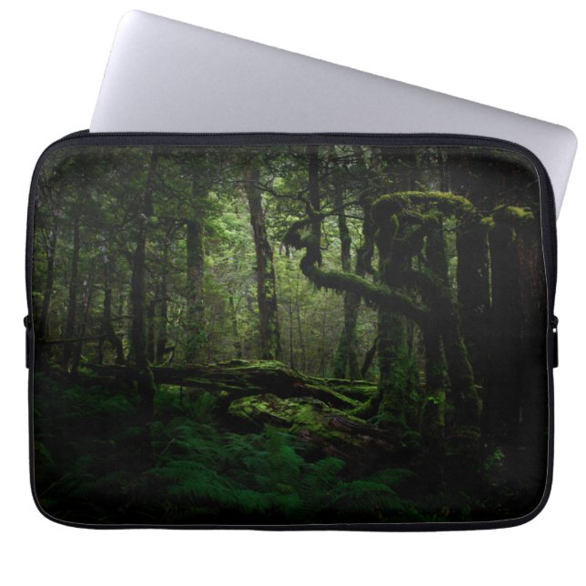 Funda Para Portátil Bosques | Routeburn Track Fiordland Parque naciona (Frente)