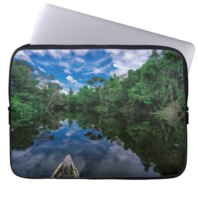 Funda Para Portátil Bosques | Selva de selva peruana (Frente)