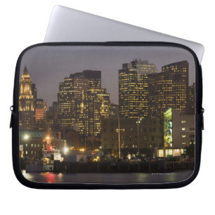 Funda Para Portátil Boston, horizonte de Masachusetts