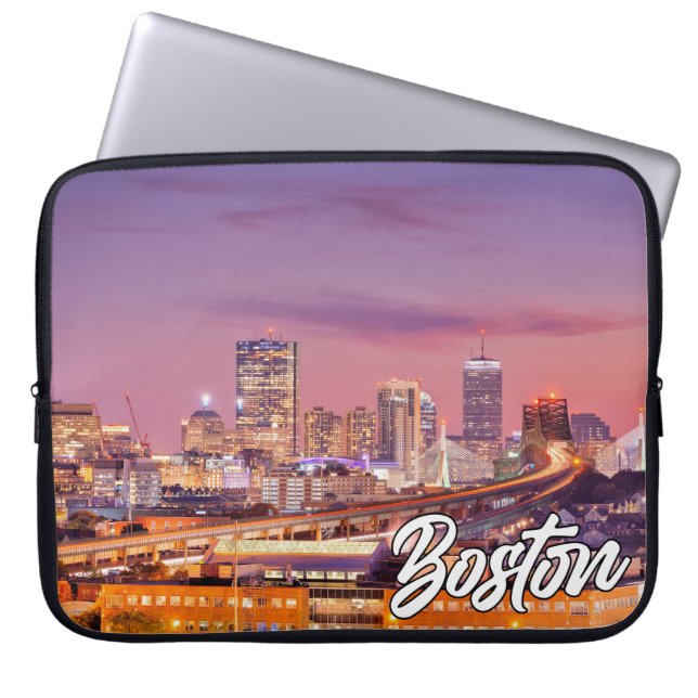 Funda Para Portátil Boston, Massachusetts, Estados Unidos (Frente)