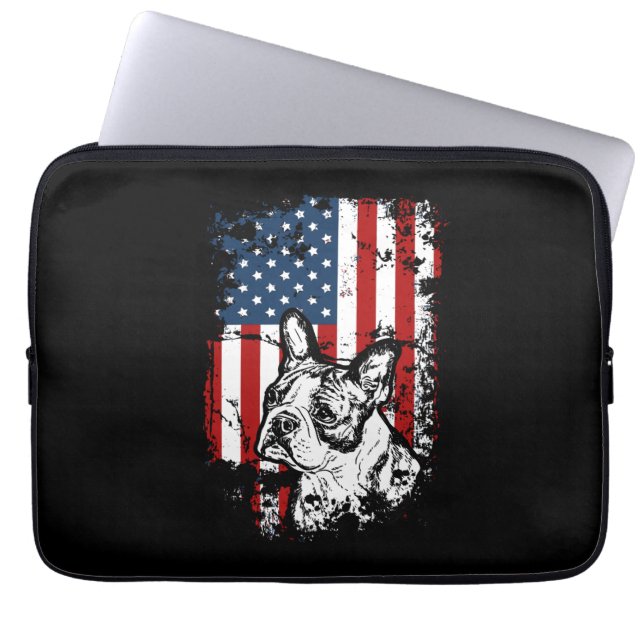 Funda Para Portátil Boston terrier (Frente)