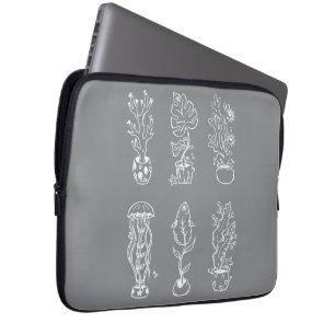 Funda Para Portátil Botánico extravagante