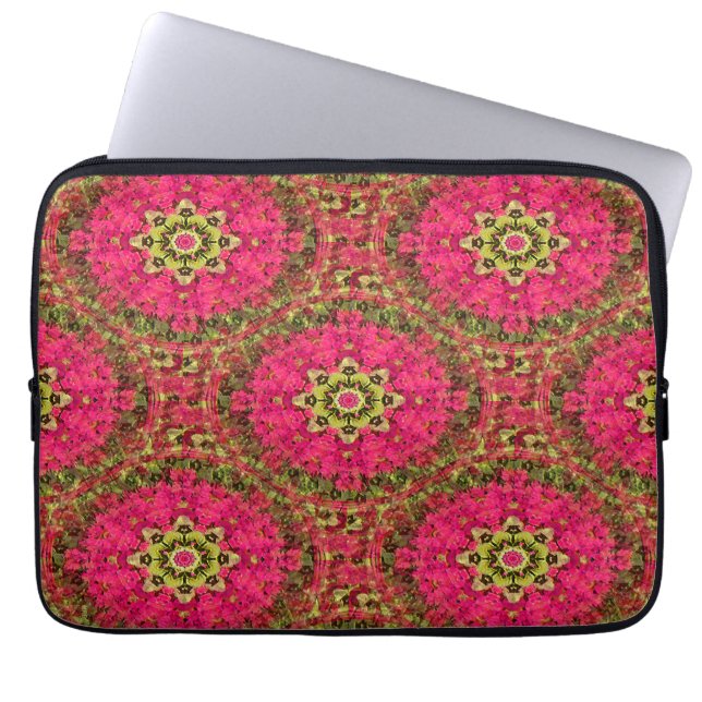 Funda Para Portátil Bouquets de verano. (Frente)