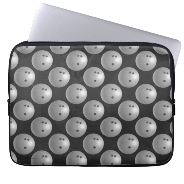 Funda Para Portátil Bowling Ball Gray (Frente)