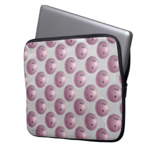Funda Para Portátil Bowling Ball Pink
