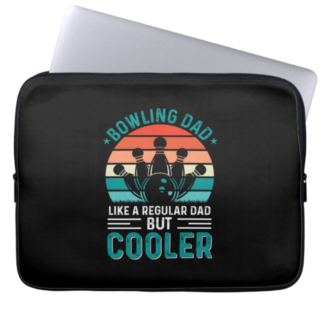 Funda Para Portátil Bowling Dad (Frente)