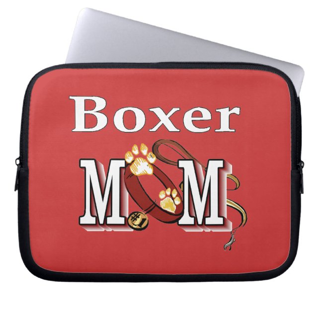 Funda Para Portátil Boxer Dog MOM (Frente)