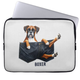 Funda Para Portátil Boxer Pocket Dog